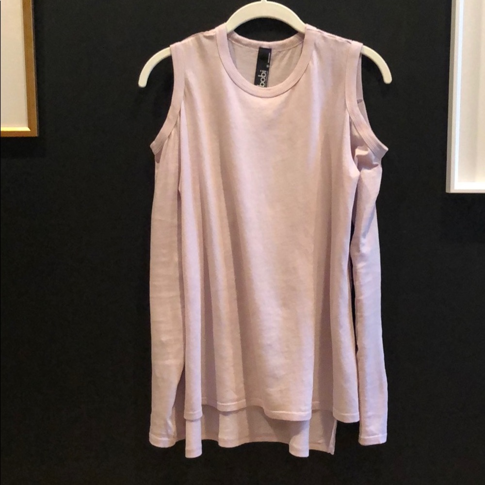 This super soft lavender knit top.